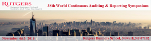 38th World Continuous Auditing & Reporting Symposium